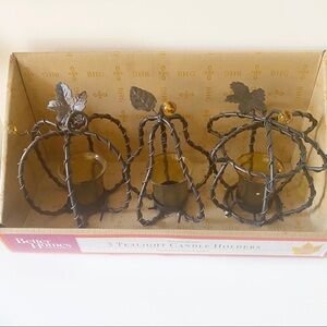 Better Homes and Garden Metal Harvest Candleholder